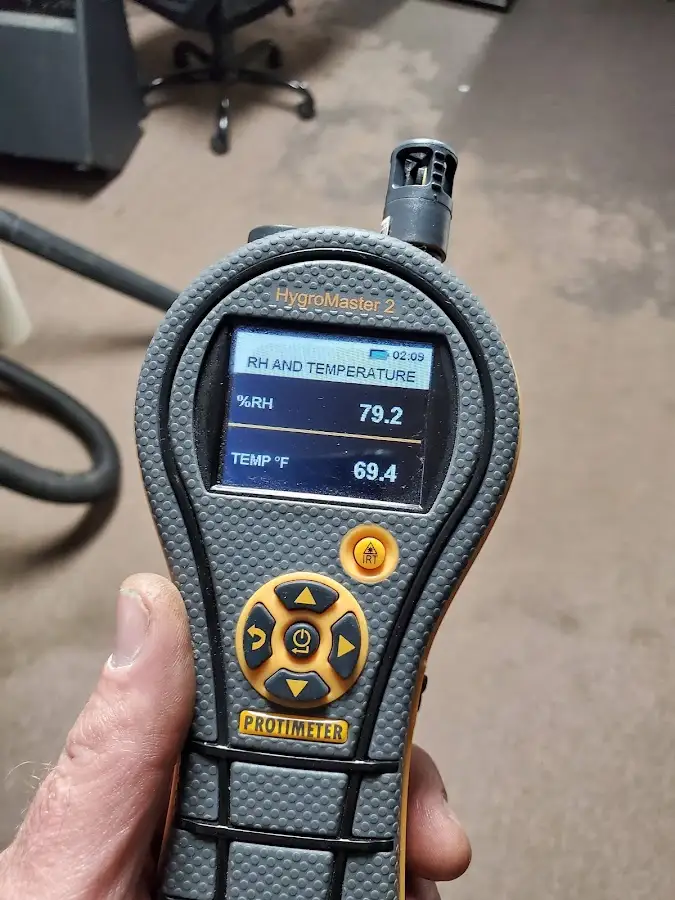Moisture meter humidity assessment for Fire & Smoke Damage Restoration in Simi Valley